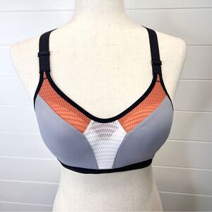 🌺3 FOR $20🌺 -Victoria’s Secret VSX Incredible Sports Bra 32B Gray Burnt Orange
